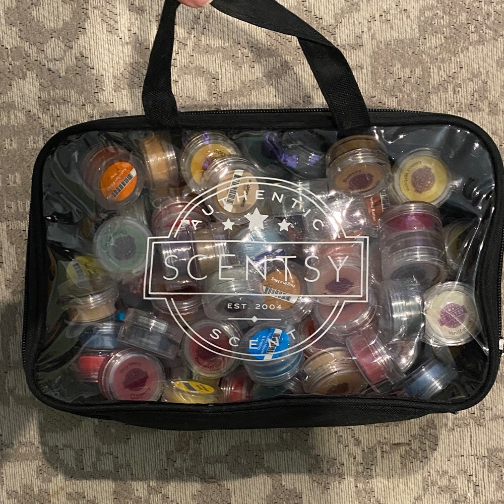 Scentsy Assorted Wax Melt SAMPLES in Black Bag-- RELISTED